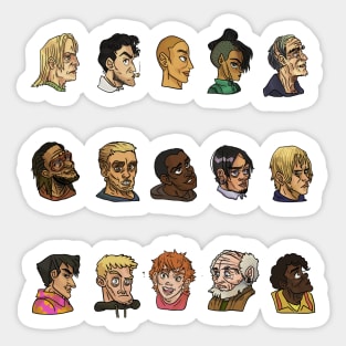 Faces Sticker